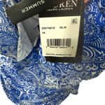 Ralph Lauren Lauren Women's Ruffled Paisley Print One-Piece Swimsuit Size 16 Photo 8