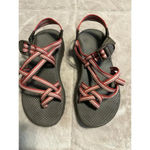 Chacos Chaco ZX/2 Vibram Unaweep Sandals Women's Size 7 Brown Red Hiking Sport Water Photo 7
