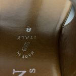 Italian Shoemakers Women’s  Slide/Thong Sandal Tan Felt Feel Leather Sz 8 Photo 11