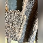 Free Press  open teddy bear cardigan- grey size LG, such a lovely piece - style Photo 5