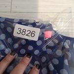 Lilly Pulitzer Langston pocket dot royal purple women's blouse SZ small Photo 9