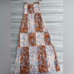 Peppermayo  Aster Bloom Maxi Dress Orange Size 4 NWT IN PACKAGE Photo 4