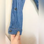 Pilcro and the Letterpress Anthropologie  Denim Jumpsuit Long Sleeve Size M Photo 9
