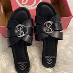 Sam & Libby  SANDALS SIZE 9.5 brand new with box color black and silver Photo 1