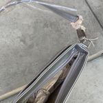 90s style purse Fits over the shoulder very cute silver color Photo 3