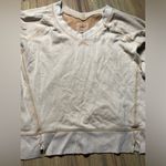 Aerie small oversized sweatshirt long sleeve tan/brown Photo 2