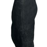 The Narragansett Vintage Size 10 Black Suede High Waisted Pencil Straight Skirt Photo 3