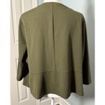Venus  Olive Green Light Weight Button/Snap Closure, Suit Jacket, Blazer, 2X Photo 5