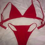 Red Bathing Suit Size M Photo 0