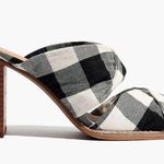 Madewell Alexandria Mule in Gingham Check Photo 1