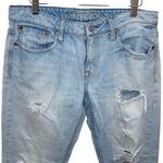 American Eagle  Vintage Distressed Mid Rise Cropped Women’s Jeans Size‎ 8 Photo 1