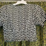 Kirious Los Angeles Daisy Seersucker Short Sleeved Crop Woman’s Size M Photo 1