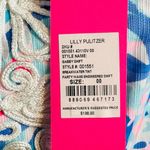 Lilly Pulitzer Gabby Breakwater Tint Party Wave Blue White Shift Dress Sz 00 NWT Photo 9