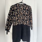 Anthropologie  La Fee Verte Animal Print open front cardigan with pockets size XS Photo 1
