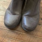 Abeo distressed leather Bikercore side zip size 11 ankle boots Tan Photo 1