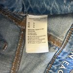 American Eagle Outfitters Light Blue Distressed Jean Shorts Photo 4