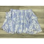 Majorelle  Isabelle Tie Dye Ruffle Mini‎ Skirt Skort Sz M Photo 5