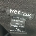 Wet Seal  Women XL Open Black Cardigan‎ Blazer Business Casual Office Formal Photo 1