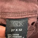 Buckle Brown Skinny Jeans with Tapered Fit Photo 6