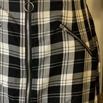 Rue 21 Black And White Plaid Mini Skirt Photo 2