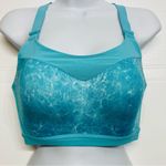 Victoria's Secret  On‎ Point Sports Bra Size 34D Aqua Water Wireless Padded Photo 0