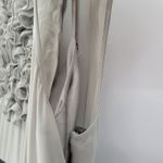 Saks 5th Avenue Saks Fifth Avenue Womens Dress 6‎ Black Gray Green Ruffle Sleeveless Career Work Photo 7