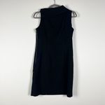 Michael Kors MICHAEL  Multi Asymmetrical Zipper Detail Sleeveless Shift Dress 6 Photo 3