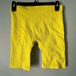 Wild Fable  Ribbed Biker Shorts in yellow size small Photo 0
