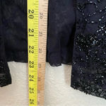 Emanuel Ungaro stunning vintage beaded‎ jacket size 4/ 38 Black Photo 9