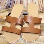 Bamboo  | Tan H-Band Hotspot Wedge Sandal Photo 0