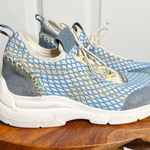 Sam Edelman Women's Chelsie Knit Sneakers Blue Size 7 Casual Athletic Photo 1