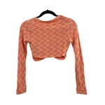 House Of CB  London‎ Bertille Peach ZigZag Bandage Top Cropped Size XS Photo 5