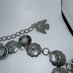 Heineken Big Red Bottle Cap Necklace/belt Shiny Colorful Vintage 36" Christmas Photo 3