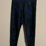 Ultracor x Soul Cycle Python Skull Camo Leggings Blue- Size Small Photo 2