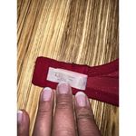 Victoria's Secret Vintage Victoria Secret Bra 34DD Red Glitter Shimmer Unlined Underwire 2002‎ Photo 6