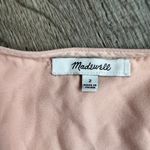 Madewell  Top-Stitched Coverall Jumpsuit in Bashful Blush Pink Size 2 Photo 13