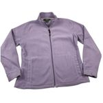 Woolrich  Fleece Jacket Women's Size Medium Full Zip Purple Wisteria Classic Photo 0