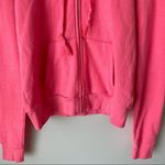 PINK - Victoria's Secret PINK Victoria’s Secret Neon Pink Zipper Hoodie M Photo 3
