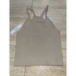 NWT‎ ODODOS Size XS/S Beige Top Shirt Tank Tan Photo 2