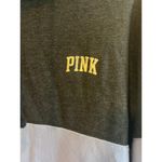 PINK - Victoria's Secret Pink Victoria Secret Pullover high neck sweater Love Pink Gray purple Photo 1