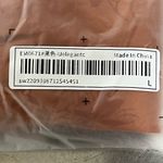 SheIn  Draped Neck Burnt Orange Floral Satin Mini Dress - Size XL - NWT Photo 7