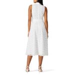 Kate Spade NWT  New York Leaf Lace in Fresh White Button Front Shirt Dress 14 Photo 9