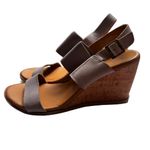 Kork-Ease Korks by Kasdan Gray Wedge Sandals Chunky Sandals Y2K Size 7 Photo 3