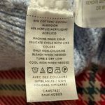 Loft  women’s size XS blue relaxed v-neck cardigan dropped shoulders long sleeve Photo 6