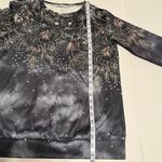 MISSLOOK gray boho style ladies small sweatshirt Cotton blend New without tags Photo 3