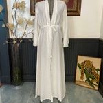 Puro Lino 100% Linen Italian Lagenlook Kimono Duster Coverup Dress Photo 1