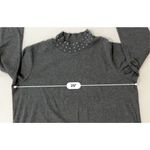 Rafaella Studded High Neck Asymmetrical Sweater Plus Size 3X Casual Photo 5
