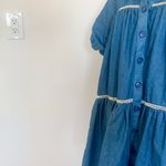 En Saison denim Blue Button Photo 6