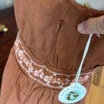 Spartina 449  Jennifer Midi Linen Mocha Dress New Photo 11