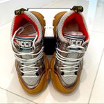 Gucci Flashtrek Metallic Sneakers Photo 1